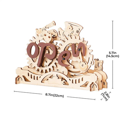 3D Wooden Puzzle For Door Note