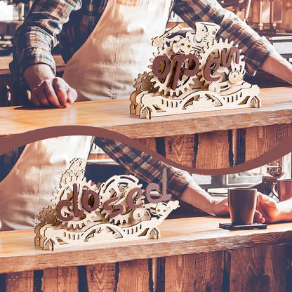 3D Wooden Puzzle For Door Note