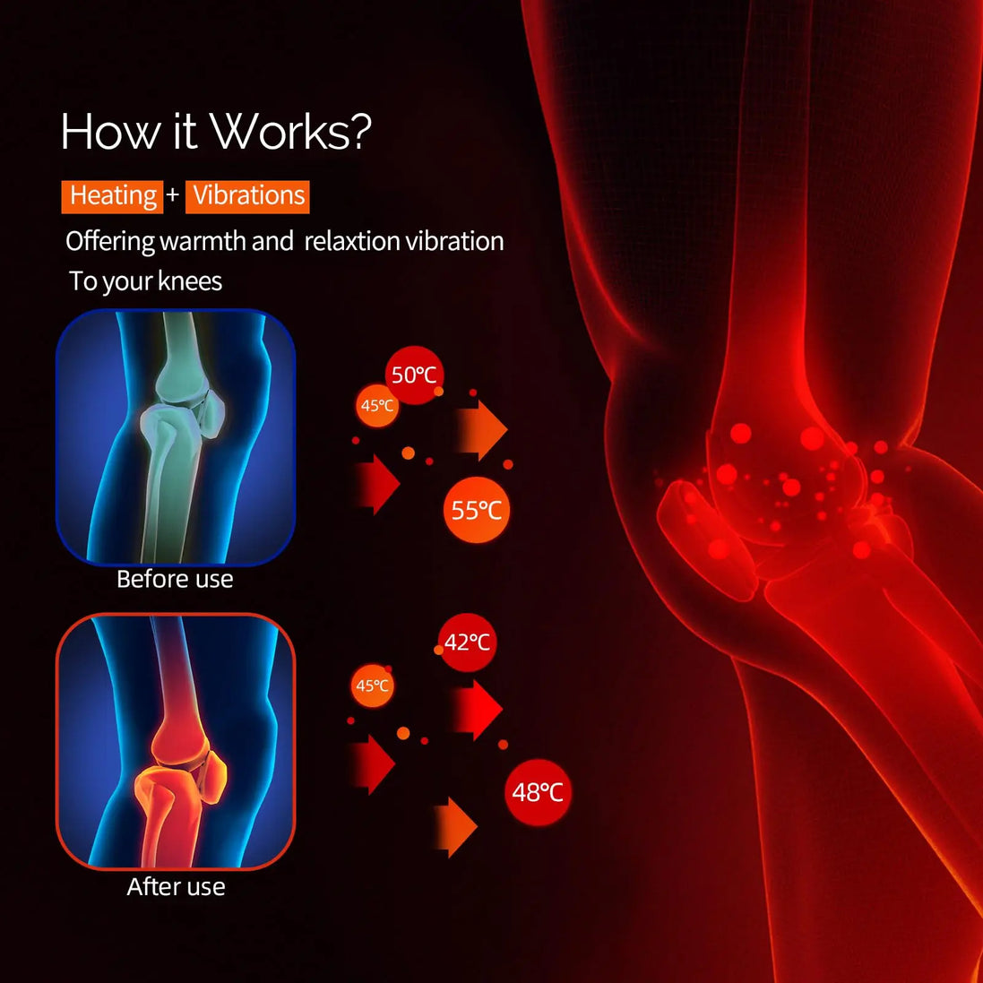 Air Pressure Knee Massage Machine