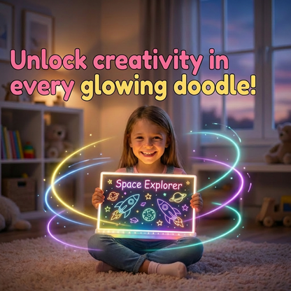 Glow Giggles LED Note Board