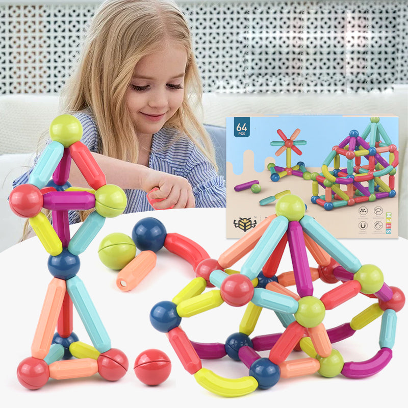 Magnetic Stick Building Blocks Game Magnets For Children