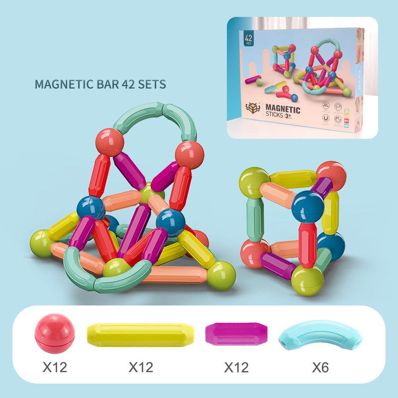 Magnetic Stick Building Blocks Game Magnets For Children