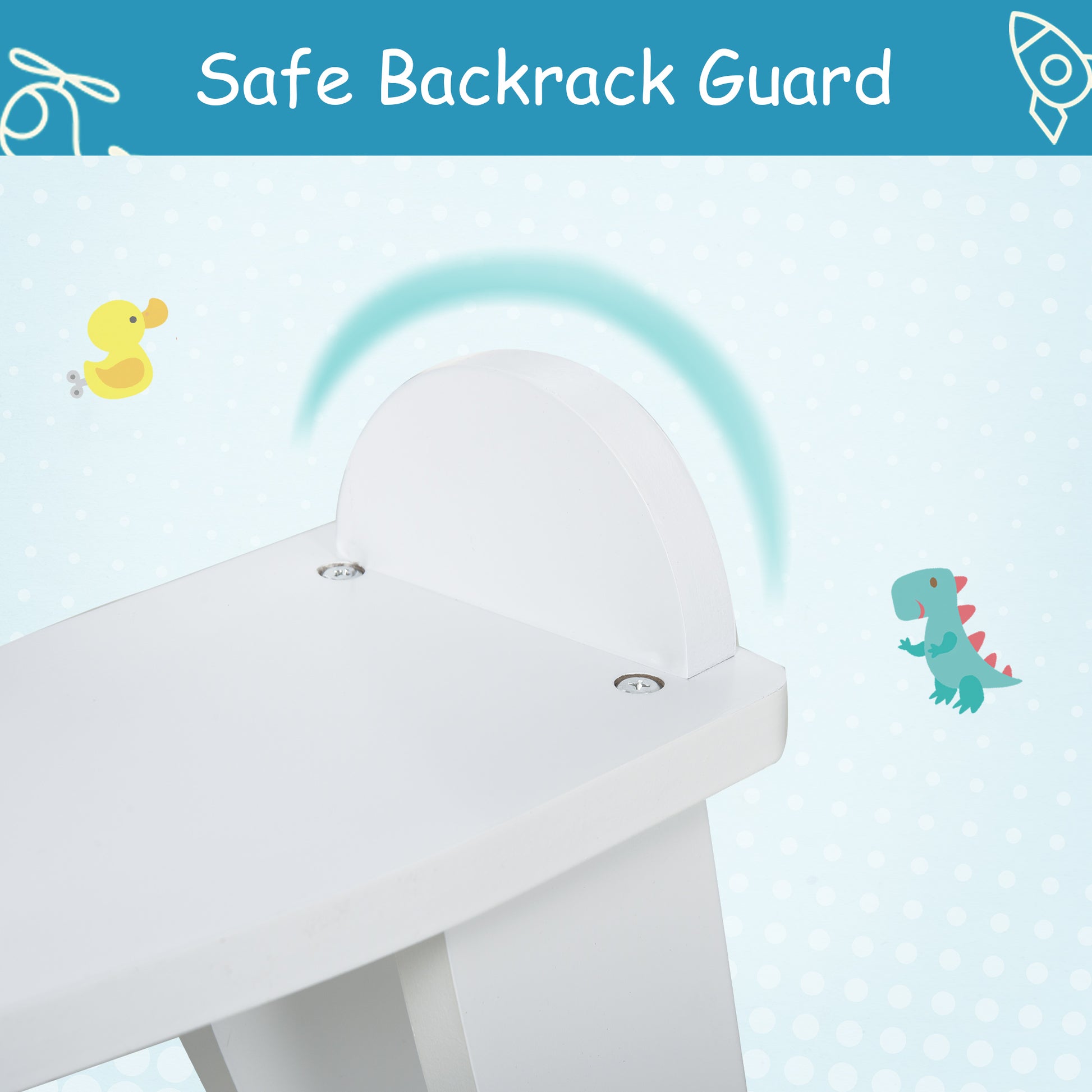 Wooden Rocking Horse Toddler Baby Ride-on