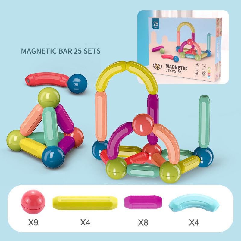 Magnetic Stick Building Blocks Game Magnets For Children