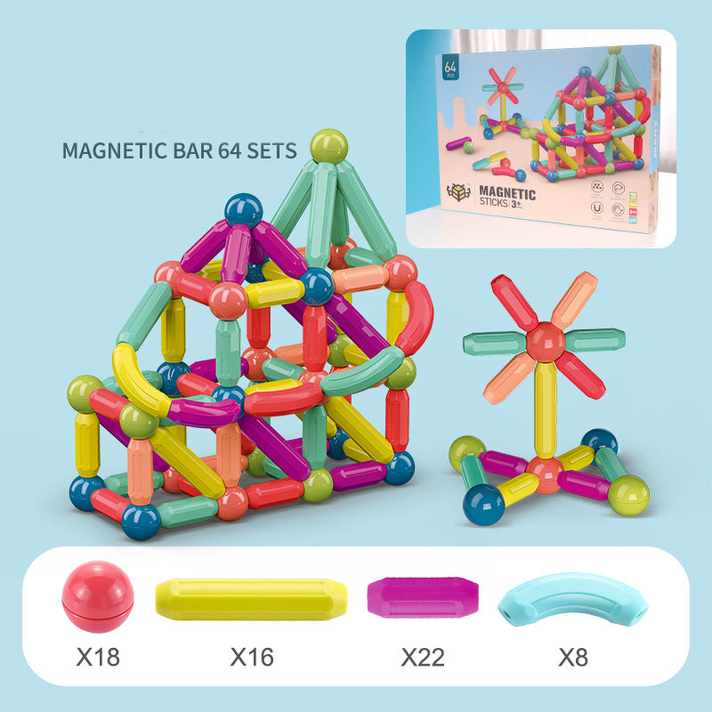 Magnetic Stick Building Blocks Game Magnets For Children