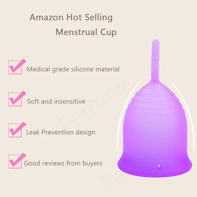 Soft Menstrual Cup - Super Soft and Flexible