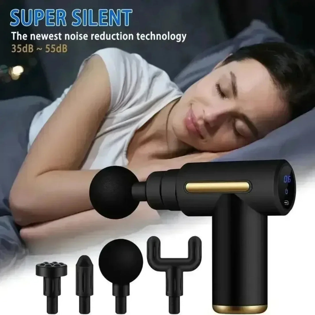 Electric Vibration Massage Gun for Neck & Body