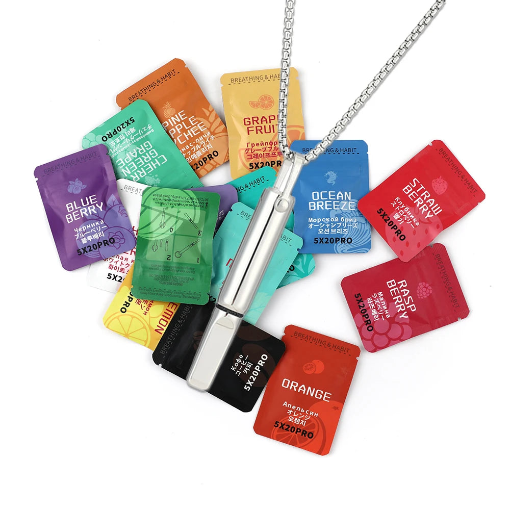 Breathlace Necklace Quit Smoking Anxiety Relief