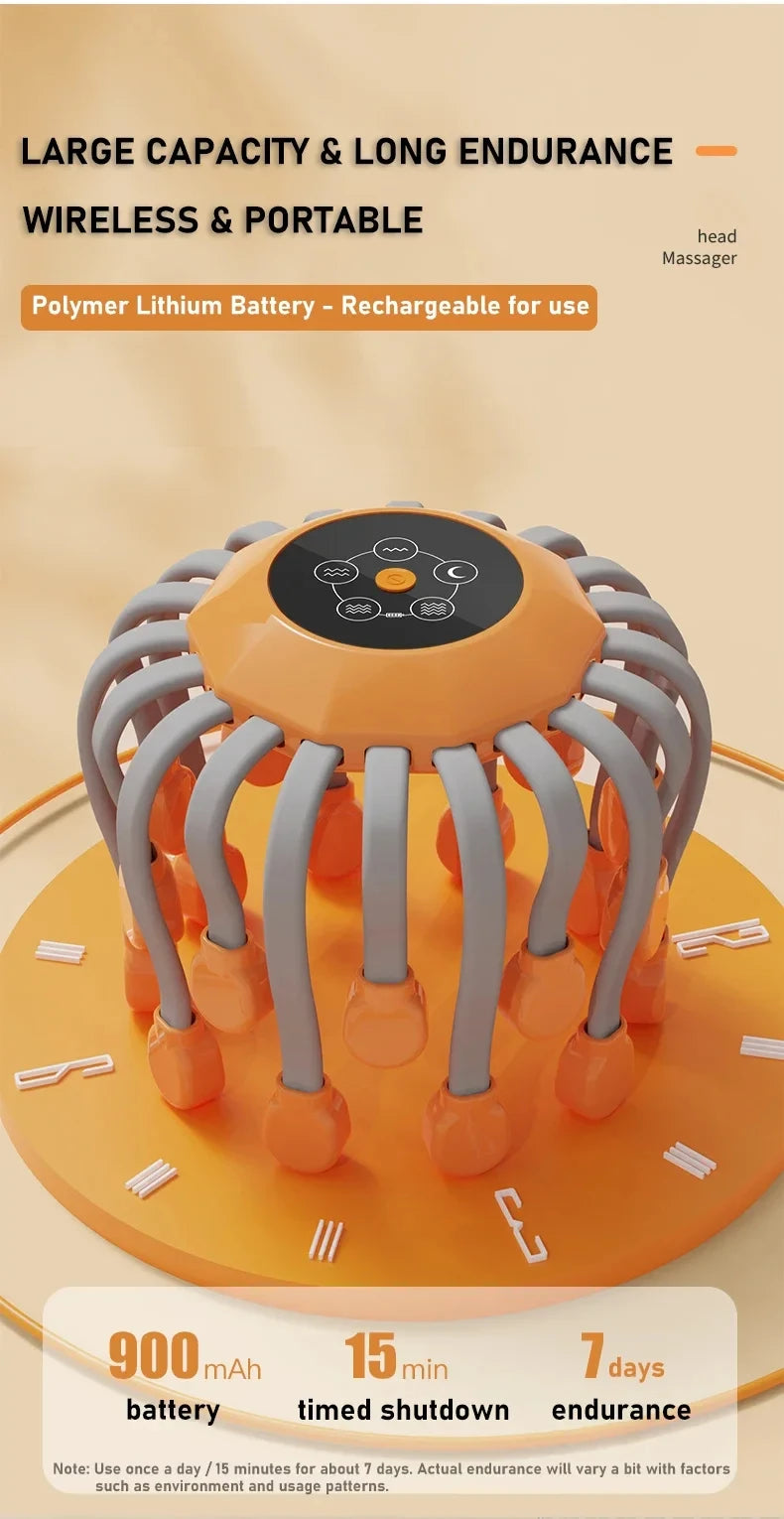 MigraEase™ - Electric Scalp Massager