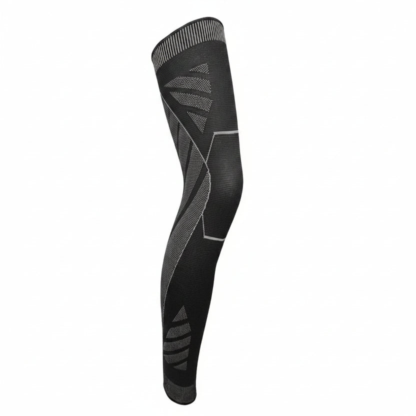 Sports Full Leg Compression Sleeves Knee Braces Support Protector