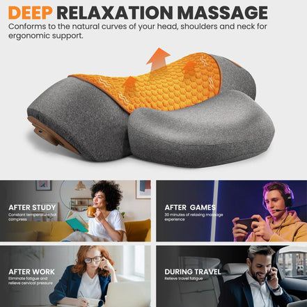 Electric Neck Massager Cervical Pillow