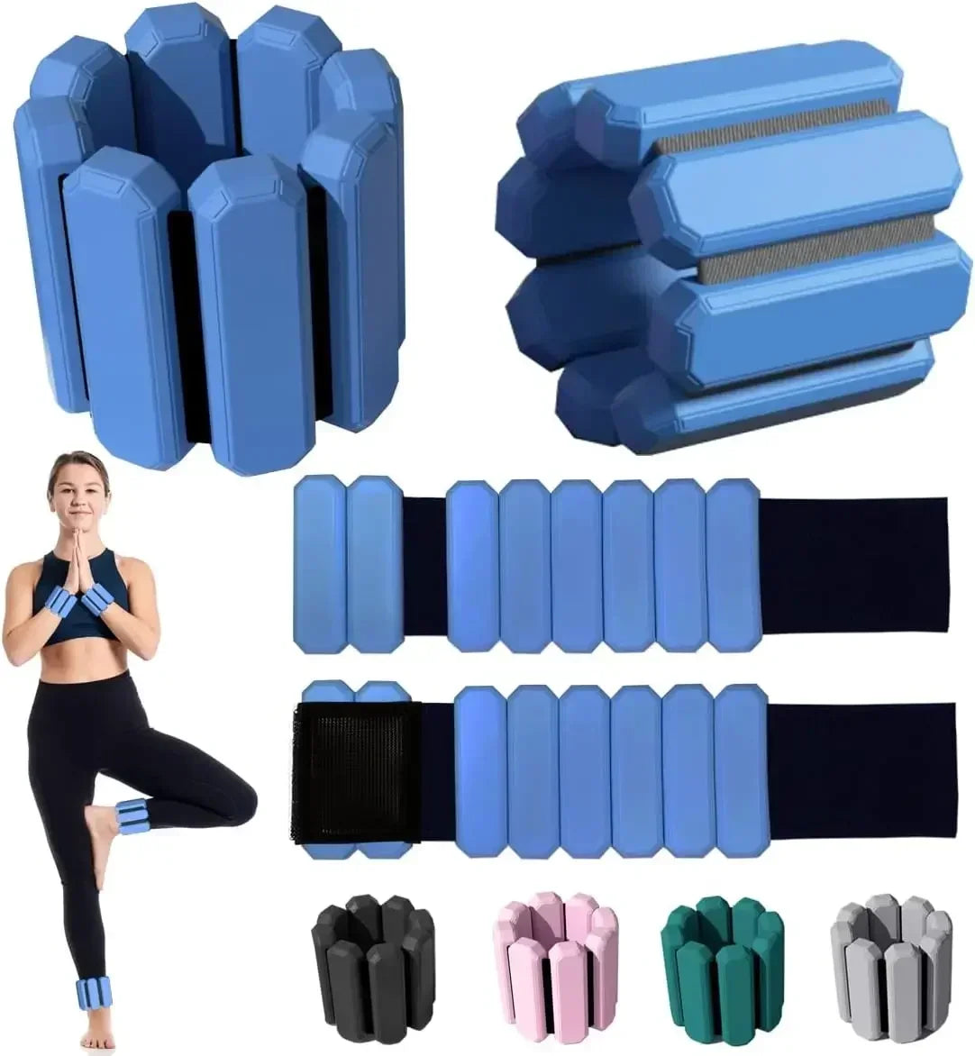 Adjustable Wrist & Ankle Weights for Fitness Training