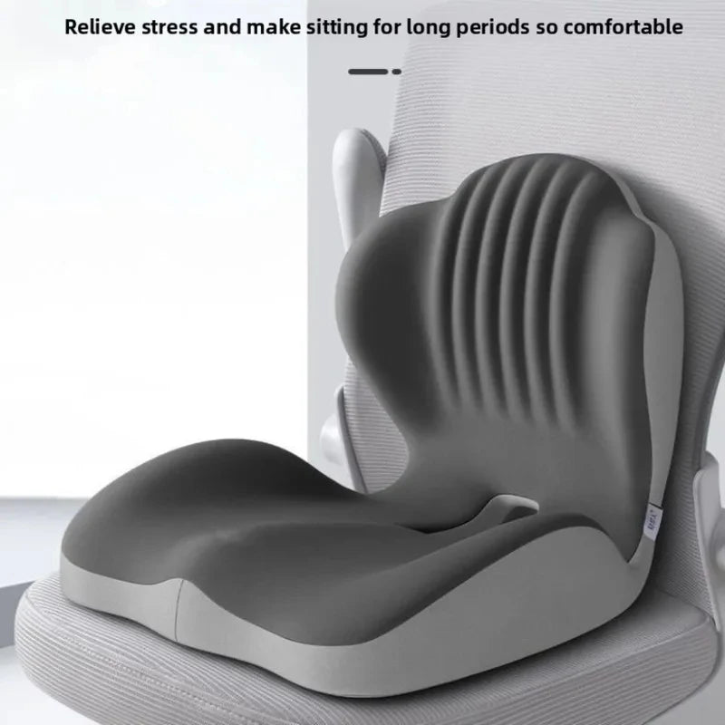 Ergonomic Seat Cushion with Lumbar Support