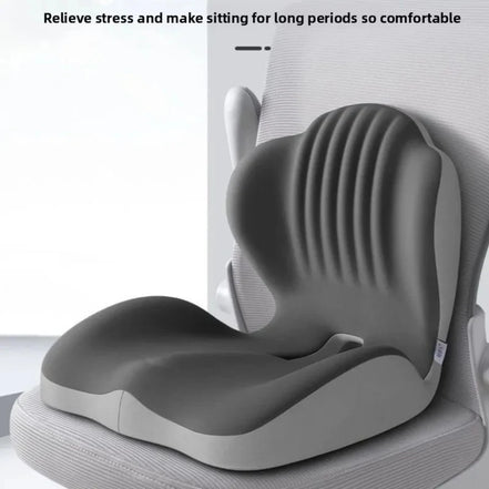 Ergonomic Seat Cushion with Lumbar Support