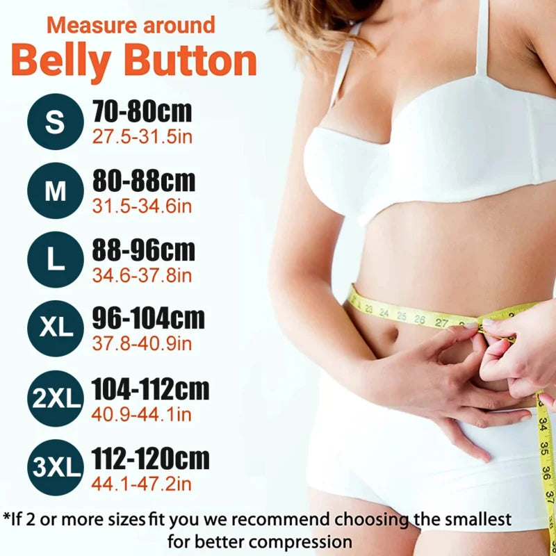 Tummy Control Body Shaper – Adjustable Triple Wrap Waist Belt
