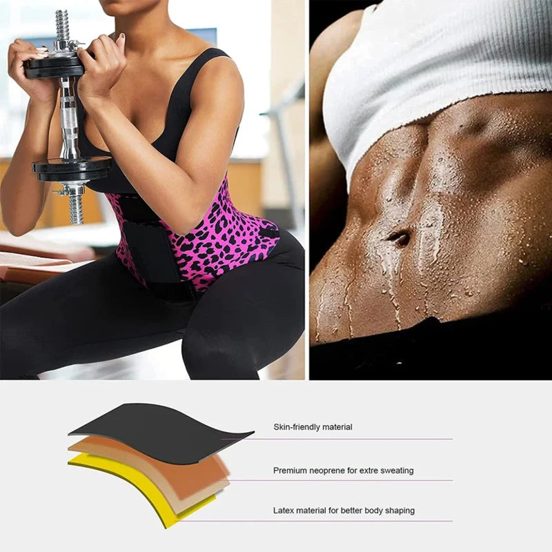 Tummy Control Body Shaper – Adjustable Triple Wrap Waist Belt