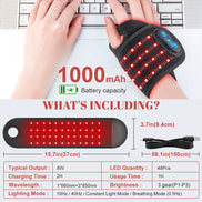 Red Light Therapy Strap - GleamPrism