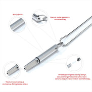 Breathlace Necklace Quit Smoking Anxiety Relief