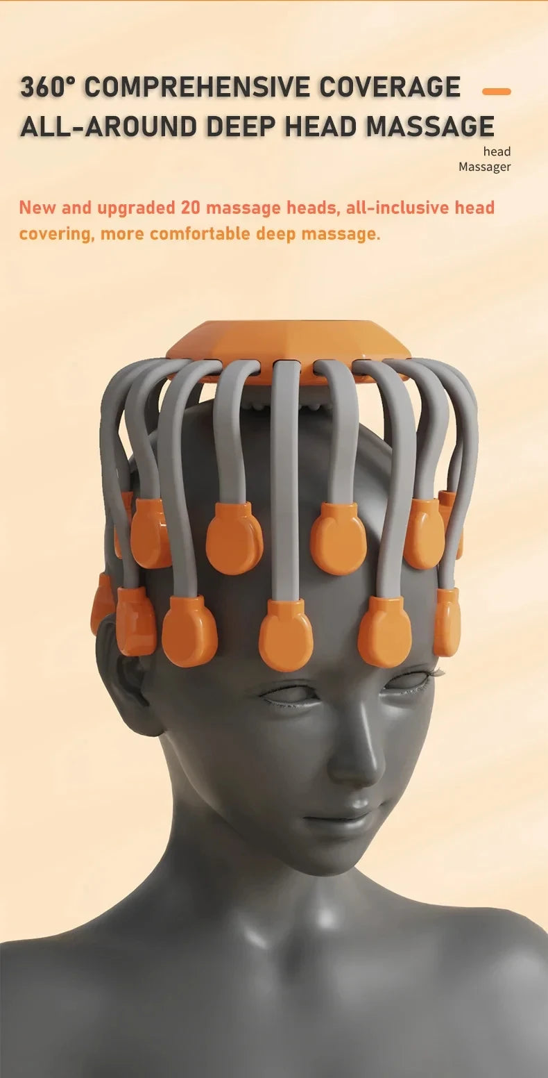 MigraEase™ - Electric Scalp Massager