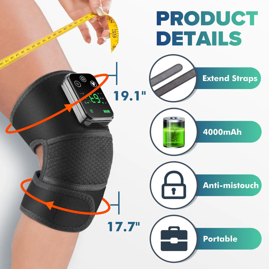 Thermal Knee Pad for Joint Pain Relief