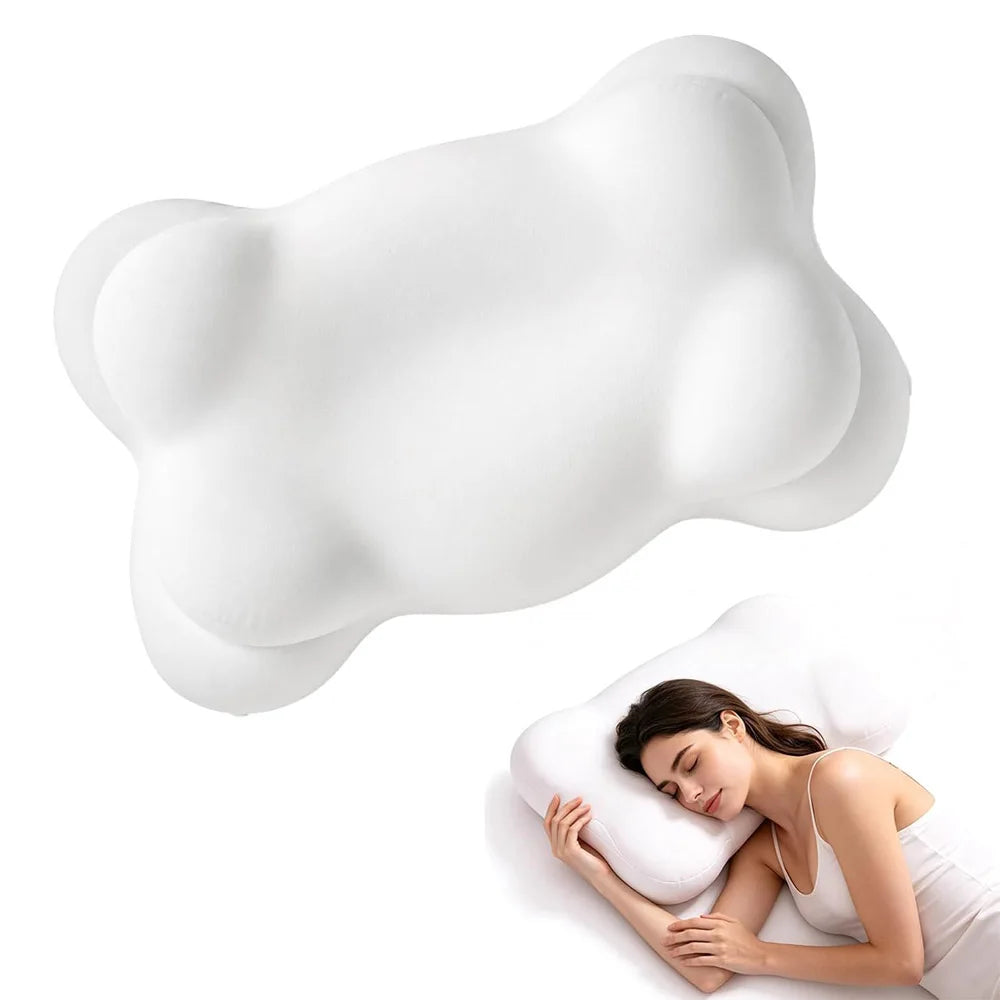 Ergonomic Memory Foam Cervical Support Pillow