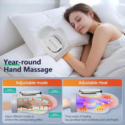 Electric Hand Massager With Airbag Compression And Warm Heating