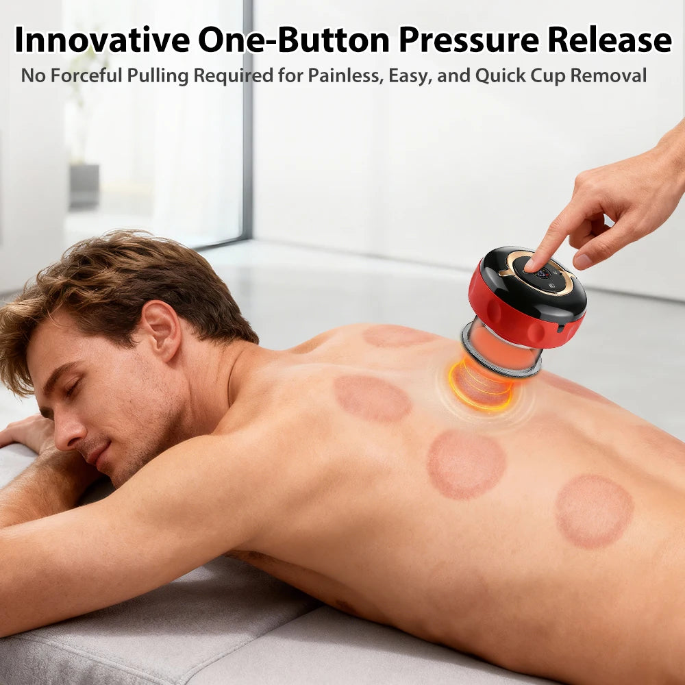 Smart Red Light Cupping Massager