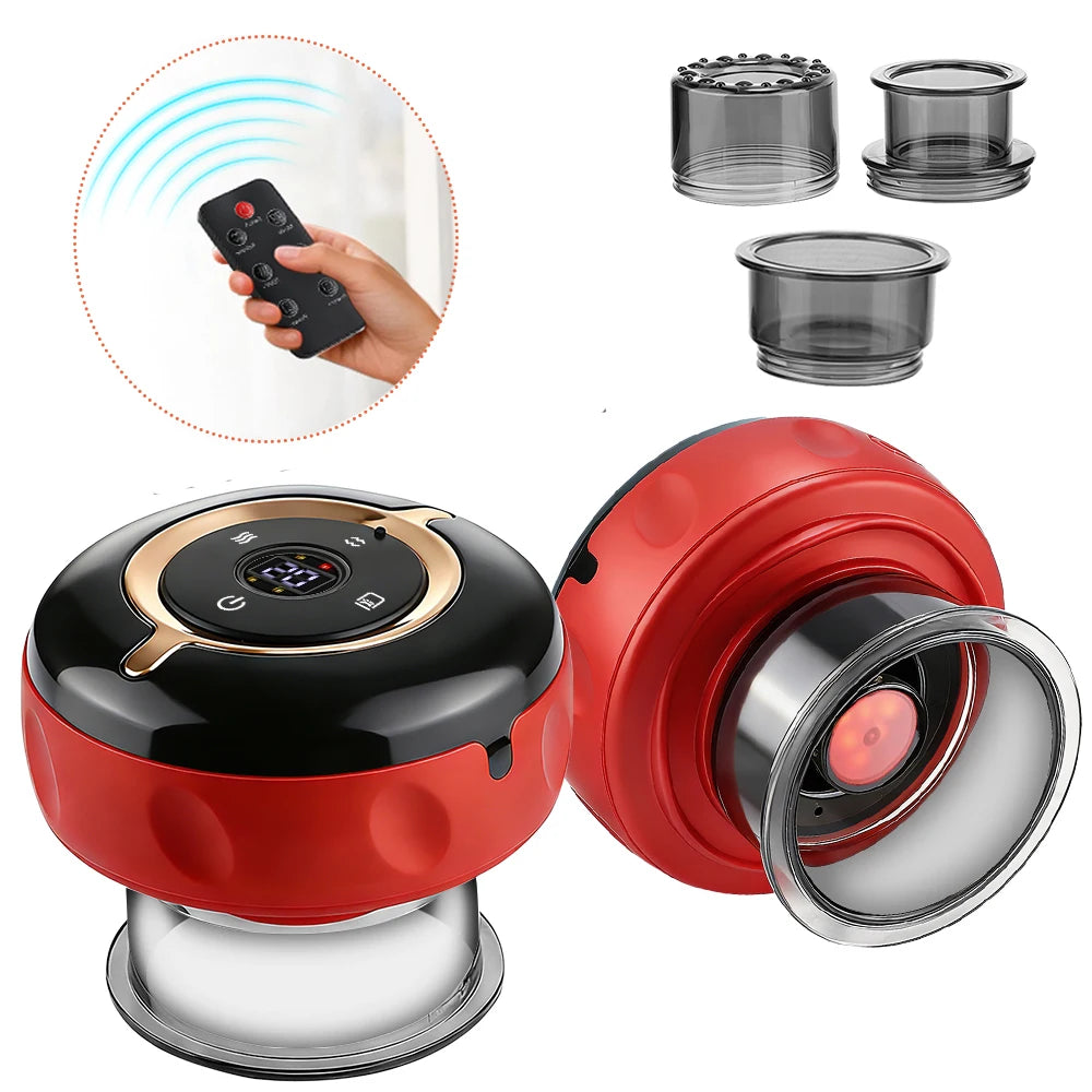 Smart Red Light Cupping Massager