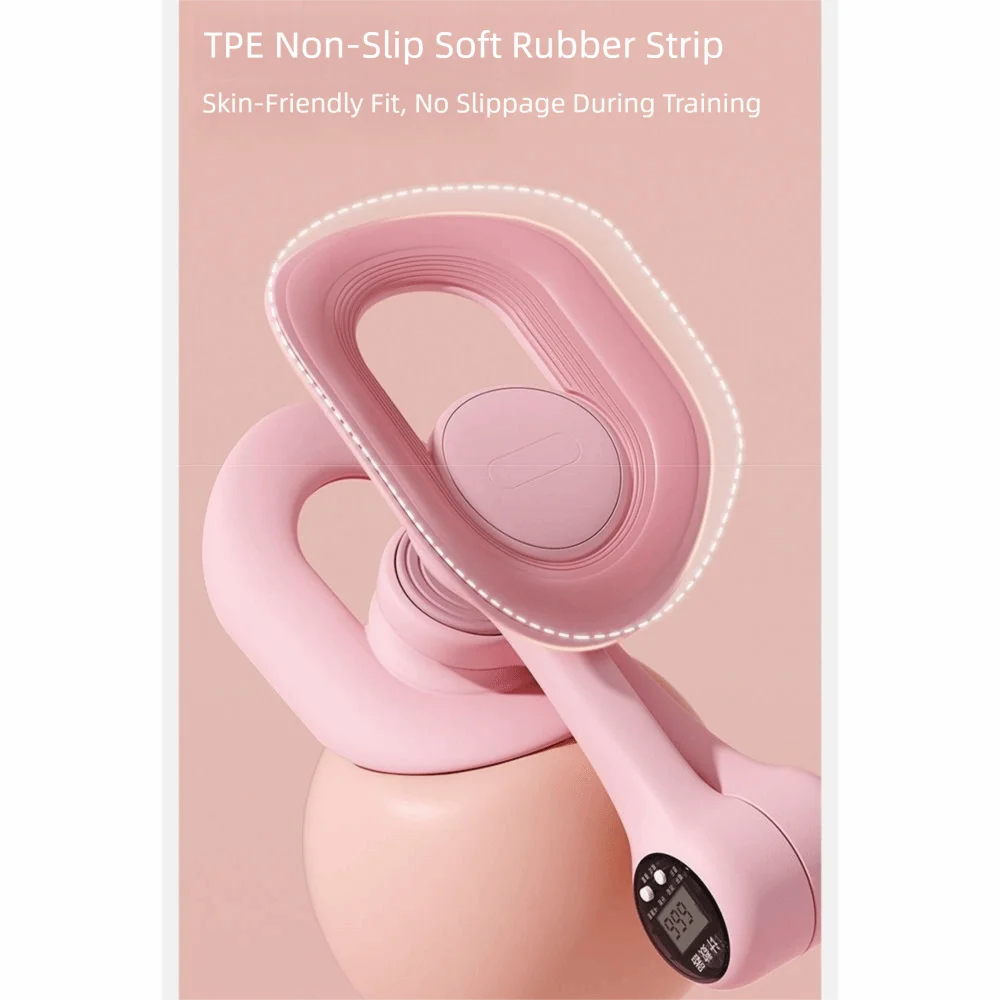 Non-Slip Thigh Master with Counter
