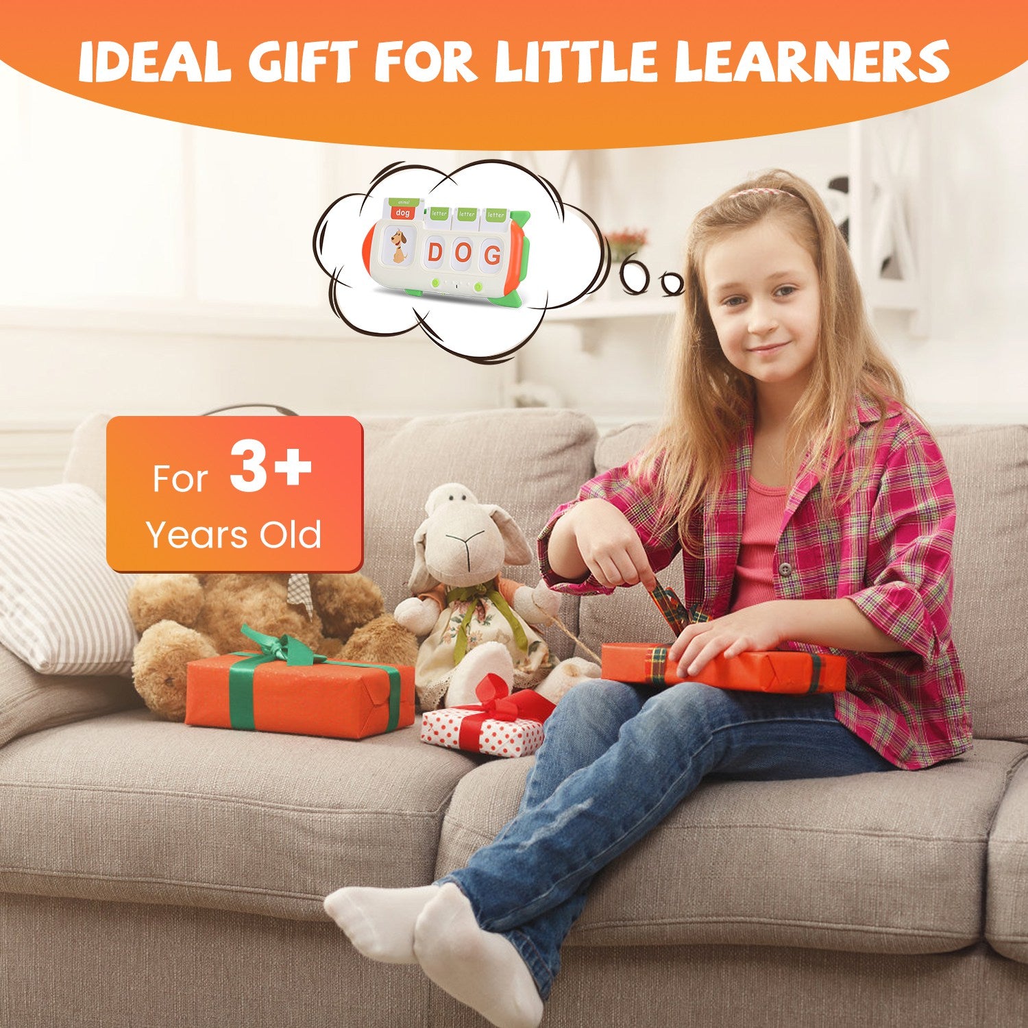 Talking Flash Cards And Finger Counting Math Board