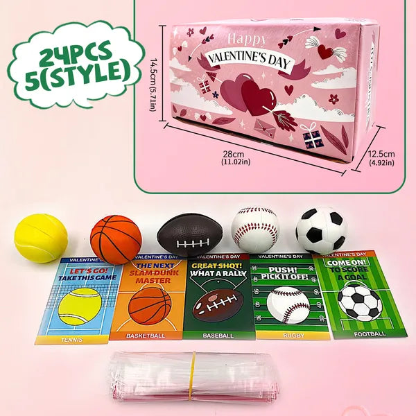 Sports Valentines Cards Gifts For Kids
